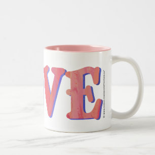 LOVE Camel Two-Tone Coffee Mug