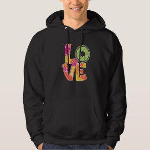 Love Camera Lens Photography Hobby Photographer Pr Hoodie