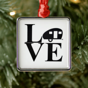 ***LOVE CAMPING*** FUN ANYTIME ORNAMENT