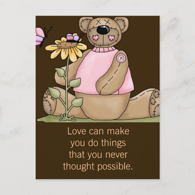 Love CAN..... Postcard (Front)