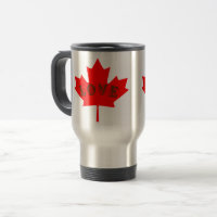 love Canada Day flag coffee tea cup mug