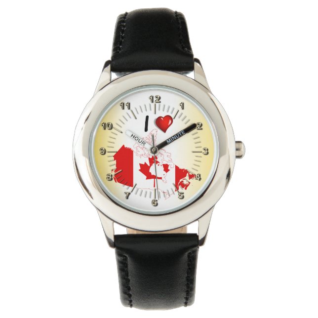 Love Canada Watch (Front)