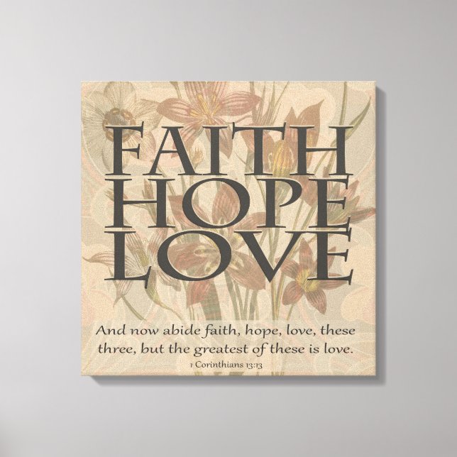 Love Canvas Print (Front)