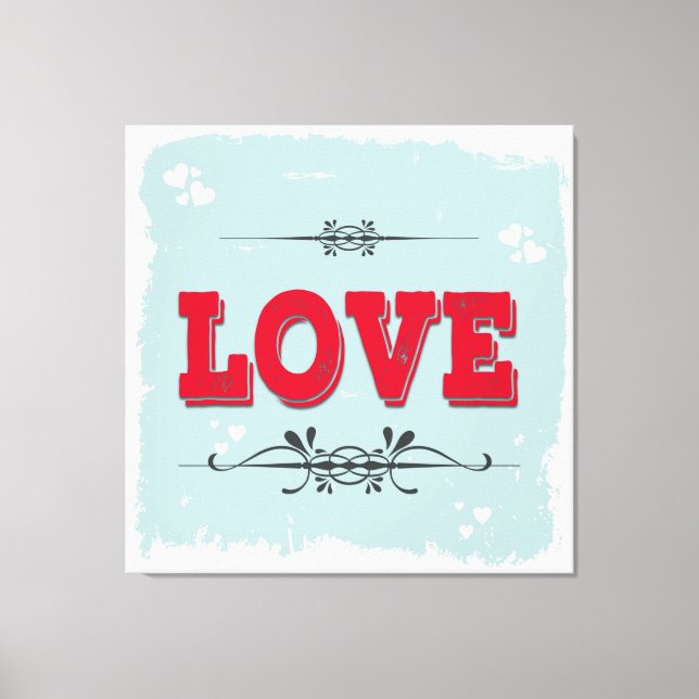 Love Canvas Print (Front)
