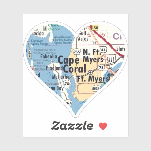 Love Cape Coral Florida (Sheet)