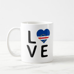 Love - Cape Verde Flag Coffee Mug