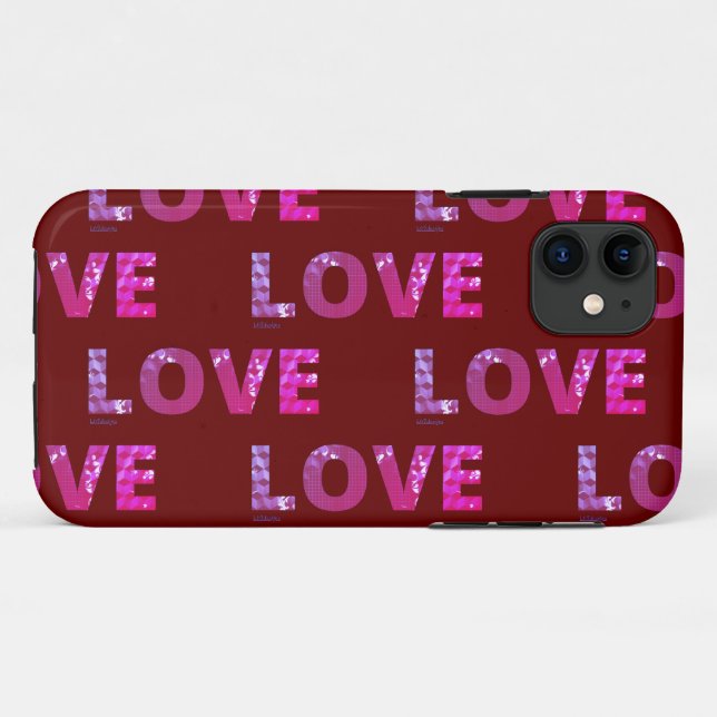 LOVE   Case-Mate iPhone CASE (Back (Horizontal))