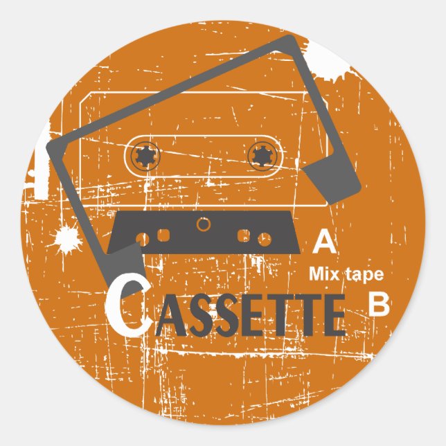 Love Cassette - sticker (Front)