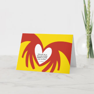 Love Casts Out Fear - Thank You Card