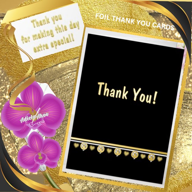 Love Cat Thank You Card by Poet Adiela Akoo (Love Cat Thank You Card by Poet Adiela Akoo. SHOP 'Great Greeting Cards' collection  in my store now)
