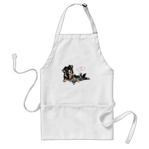 love cats and dogs standard apron