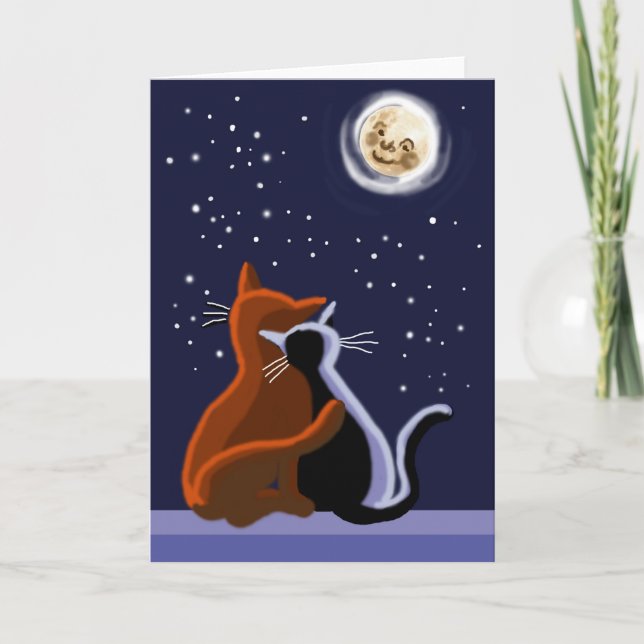 Love cats card (Front)