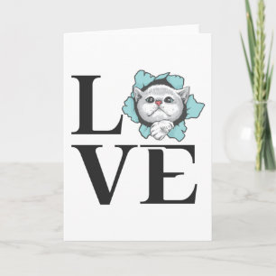 Love Cats Card