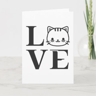 Love Cats Card