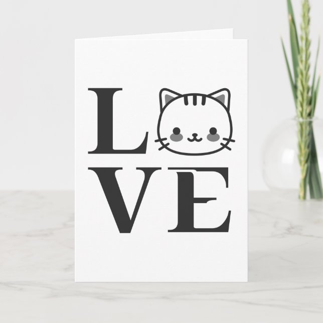 Love Cats Card (Front)