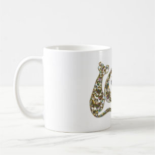 Love Cats in All jewelled Colours Coffee Mug