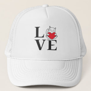 Love Cats Trucker Hat