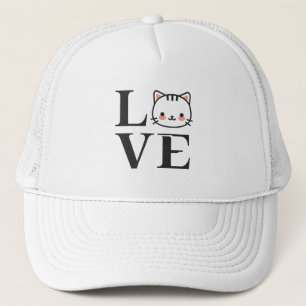 Love Cats Trucker Hat