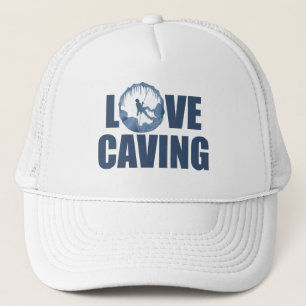 Love Caving - Cave Spelunking Speleology Trucker Hat