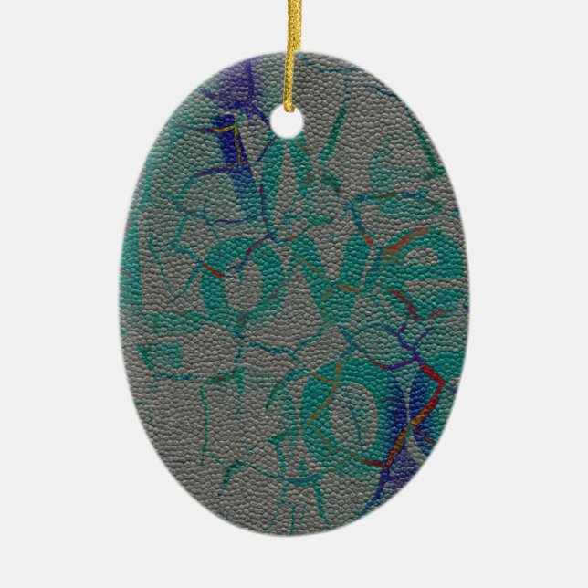 Love Ceramic Tree Decoration (Front)