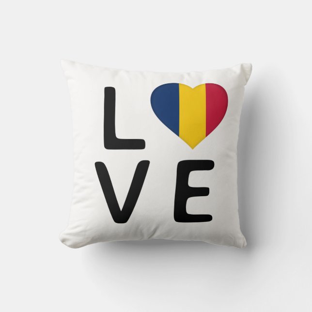 Love - Chad Flag Cushion (Front)
