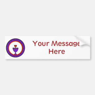 Love Chalice Customisable Bumper Sticker
