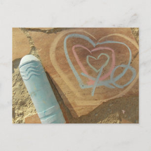 Love Chalk Message Card