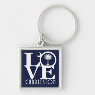 LOVE Charleston Key Ring