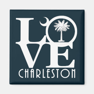 LOVE Charleston SC Magnet