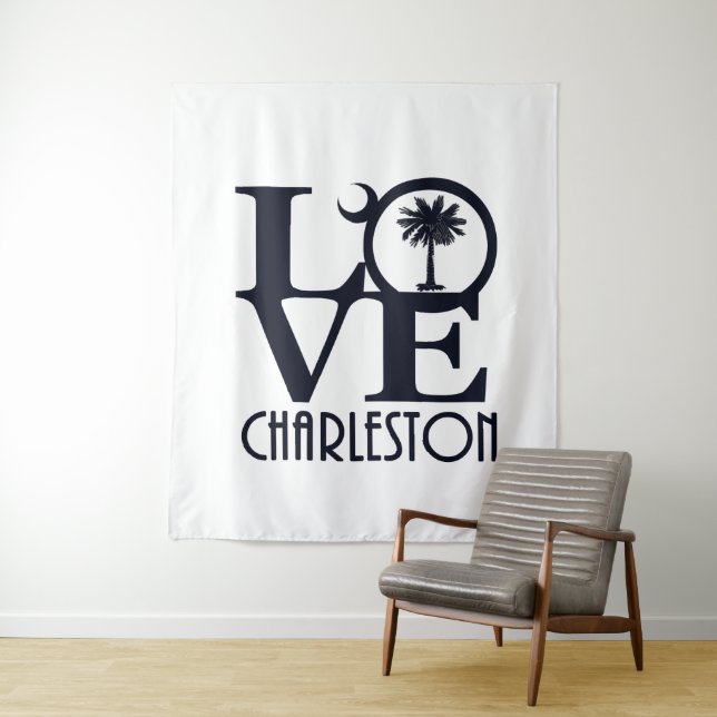 LOVE Charleston Tapestry (In Situ)