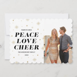 Love & Cheer 2   Holiday Photo Card