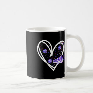 Love Cheer Girl Cheerleading Cheerleader Cheer Pra Coffee Mug