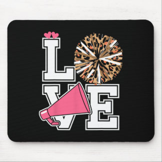 Love Cheerleading Cheerleader  Mouse Mat