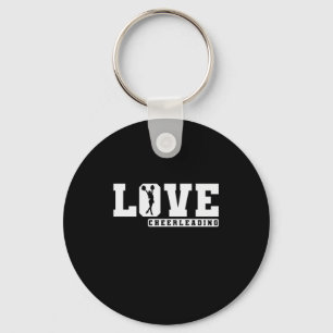 Love Cheerleading Sport turnen anfeuern tanzen Key Ring
