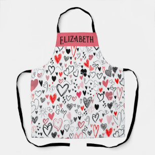 Love Chef Custom Apron for Foodies and Couples