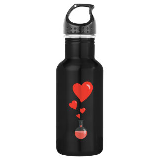 Love Chemistry Flask of Hearts 532 Ml Water Bottle