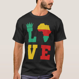 Love Chess Black King an Love Chess Black Queen T-Shirt