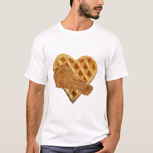 love chicken waffles T-Shirt (Front)