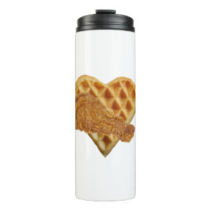 love chicken waffles thermal tumbler