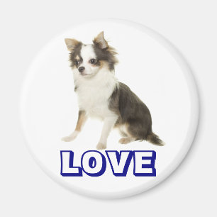 Love Chihuahua Puppy Dog Fridge Magnet