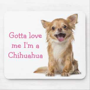Love Chihuahua Puppy Dog Mouse Pad