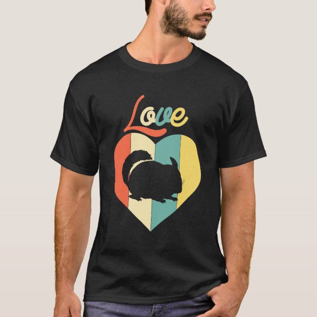 Love Chinchilla T-Shirt (Front)