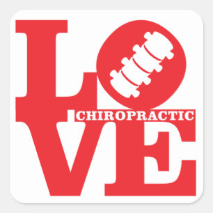 LOVE Chiropractic Stickers