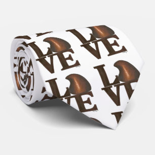 LOVE Chocolate Drop Valentine's Day Valentine Tie