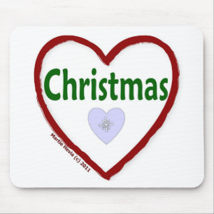Love Christmas Mouse Mat