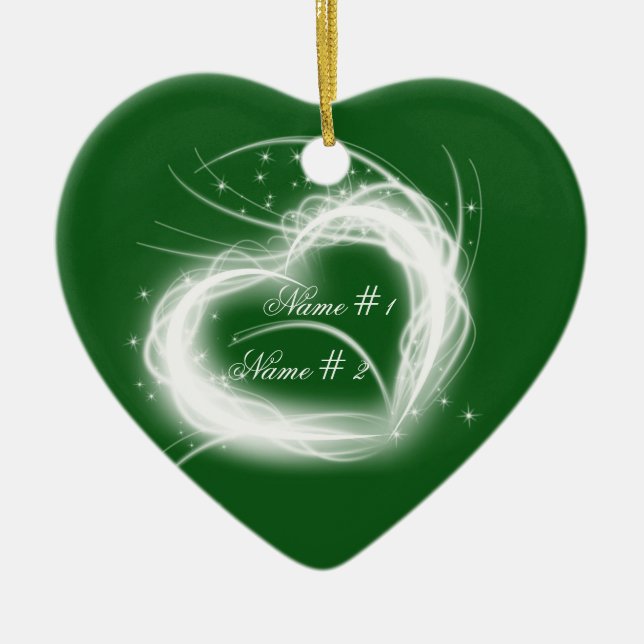 Love Christmas ornament (Front)