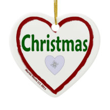 Love Christmas Ornament