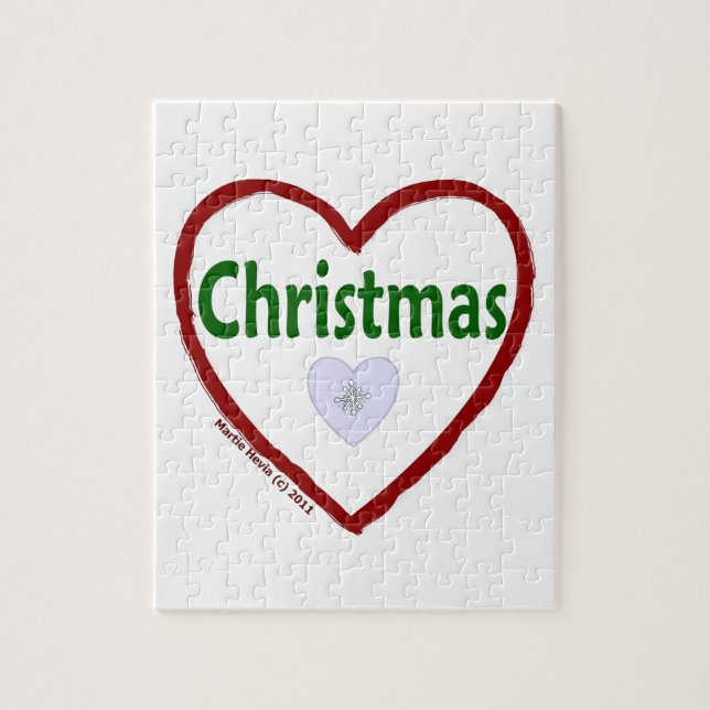 Love Christmas Puzzle (Vertical)