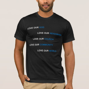 LOVE CHURCH T-SHIRT ENGLISH