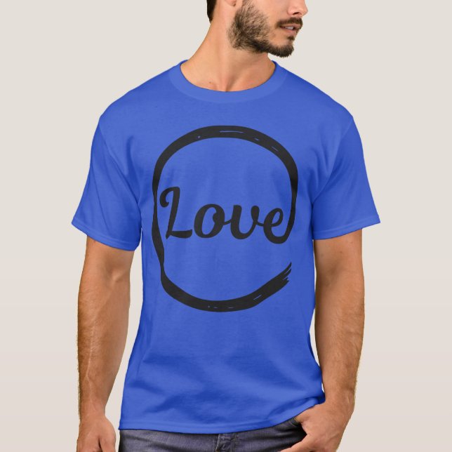 Love circle faith be love loving family T-Shirt (Front)